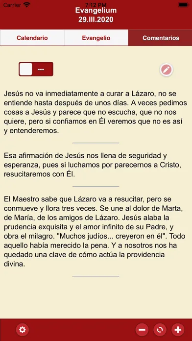 Evangelium Gospel سکرین شاٹس