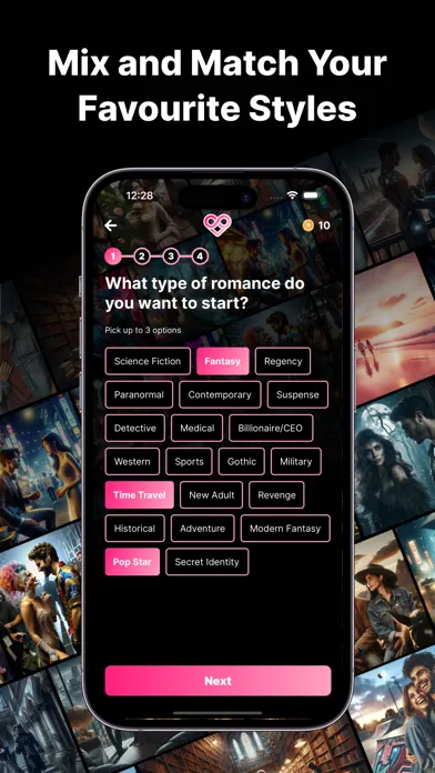 Endless Romance: AI Stories स्क्रीनशॉट