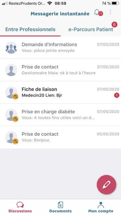 Скриншоты LIEN L'APP