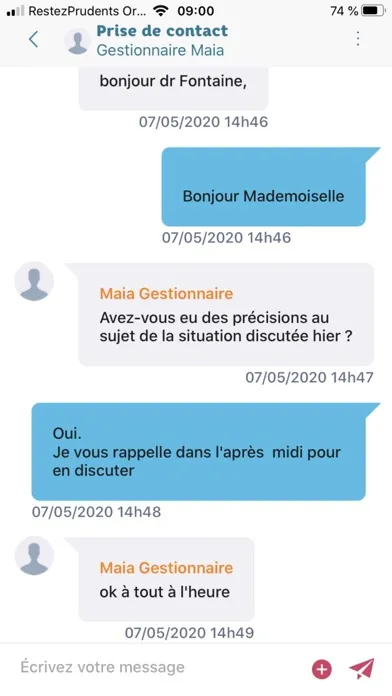Скриншоты LIEN L'APP