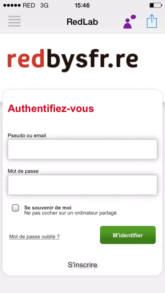 Red'Lab de redbysfr.re Ekran Görüntüleri