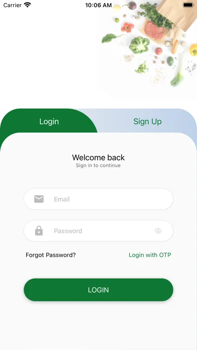 Tangkapan layar ZaadStore