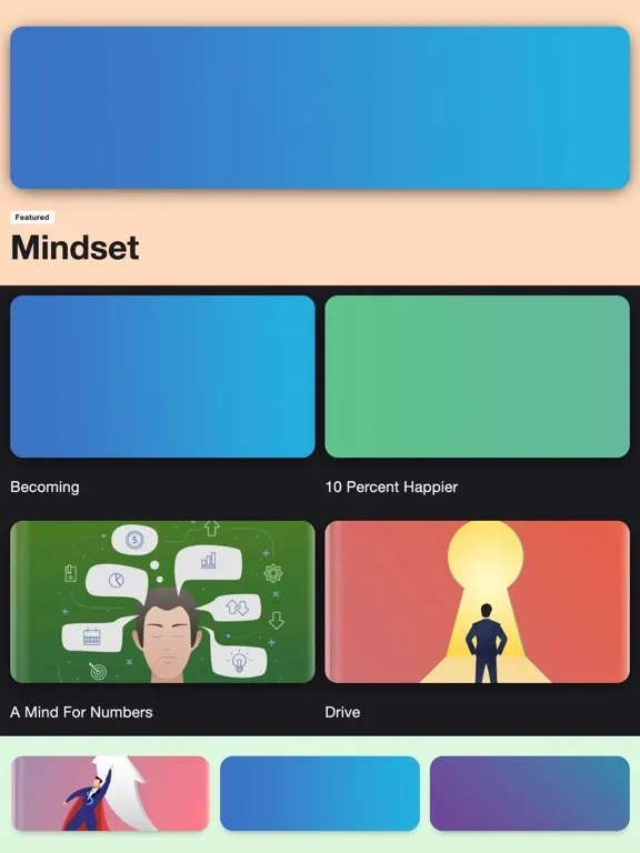 Ảnh chụp màn hình của Book Summaries in 15 Mins iPad 