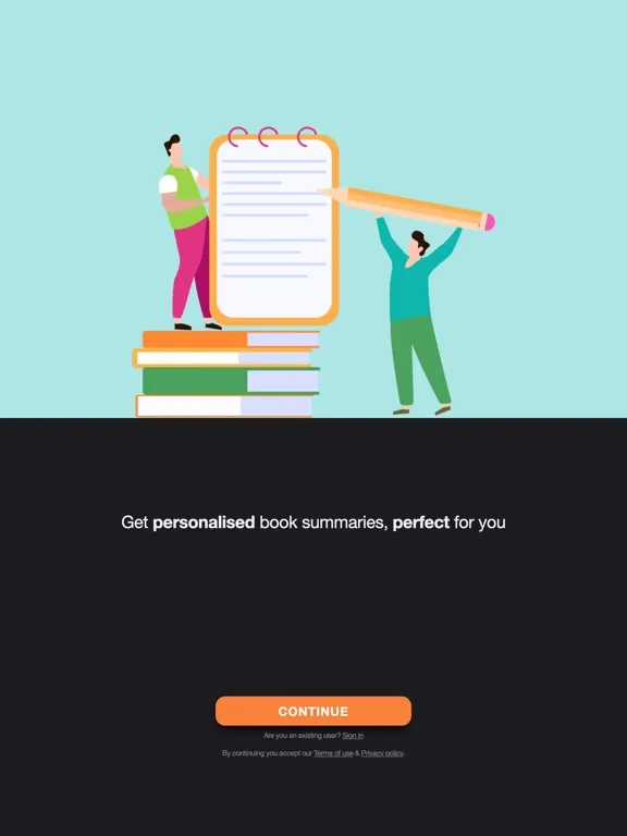 Ảnh chụp màn hình của Book Summaries in 15 Mins iPad 