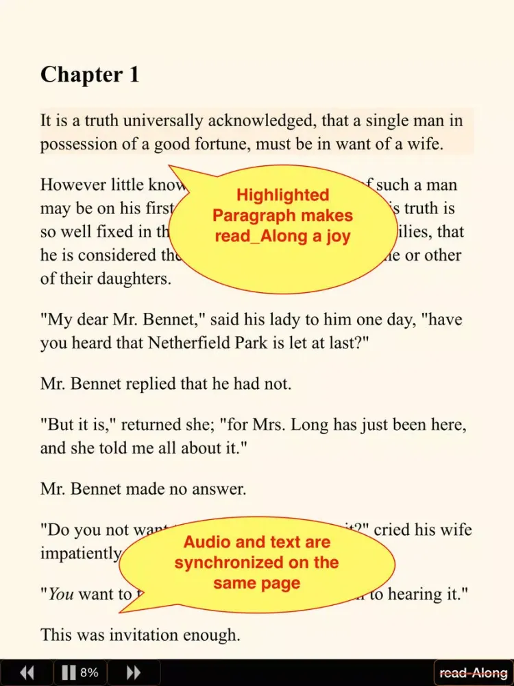 تصاویر Librivox: Read along 6000+ iPad 