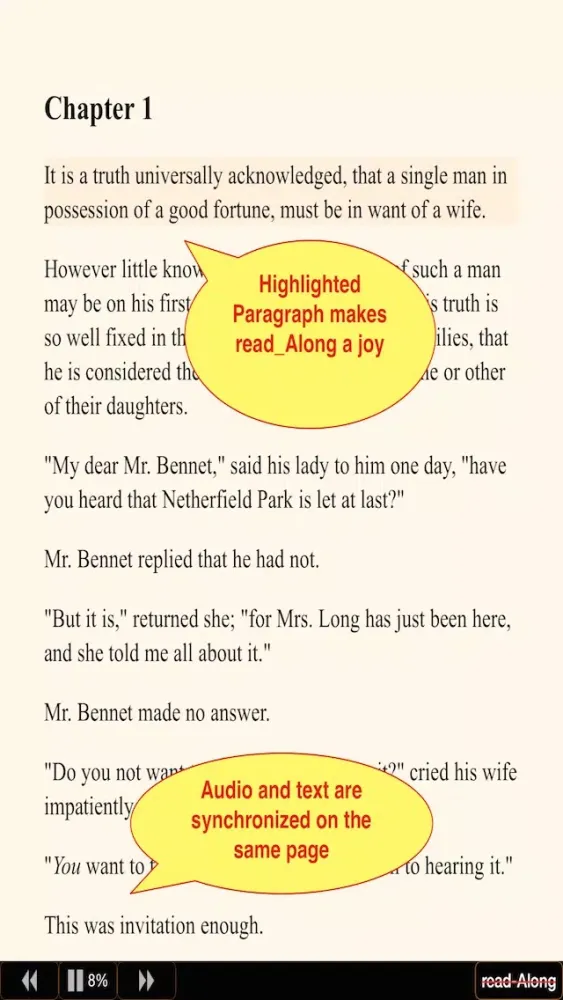 Gutenberg: read-Along स्क्रीनशॉट