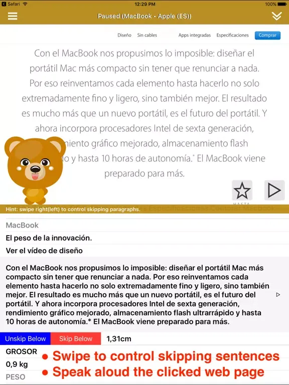 Screenshot di ReadToMe 2 Lite iPad 