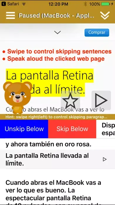Screenshot di ReadToMe 2 Lite