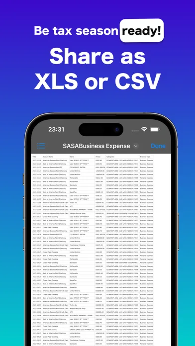 Expense Bookkeeping Accounting应用截图