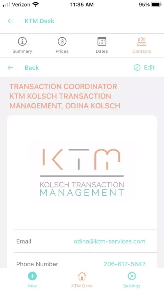 Capturas de tela do KTM Desk