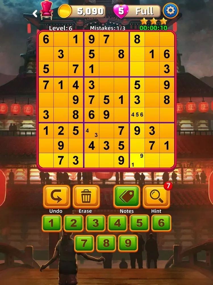 Sudoku-Brain Puzzle Challenge iPad  Screenshots