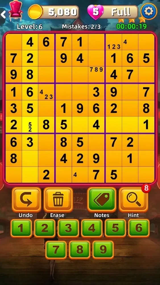 Sudoku-Brain Puzzle Challenge Screenshots