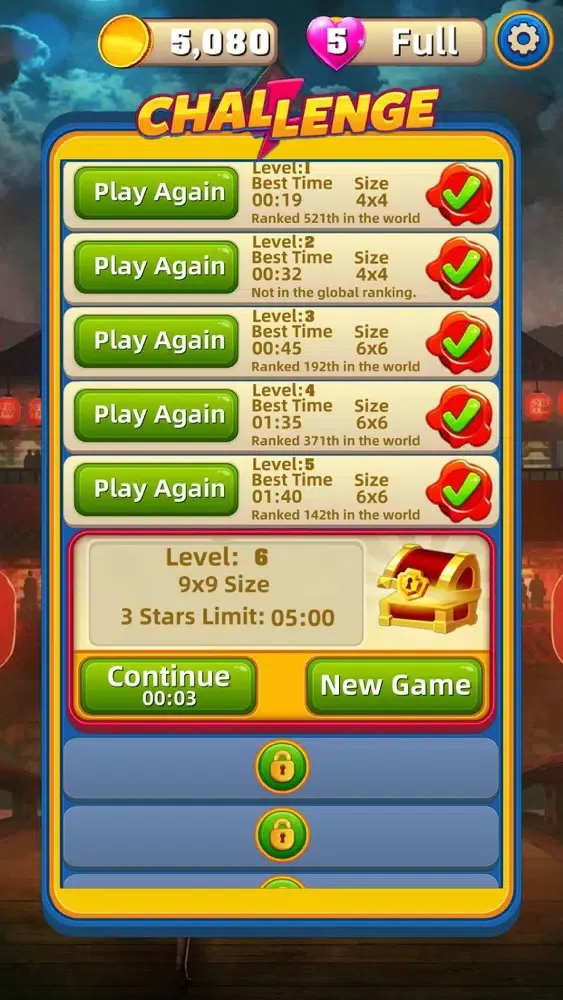 Sudoku-Brain Puzzle Challenge Screenshots