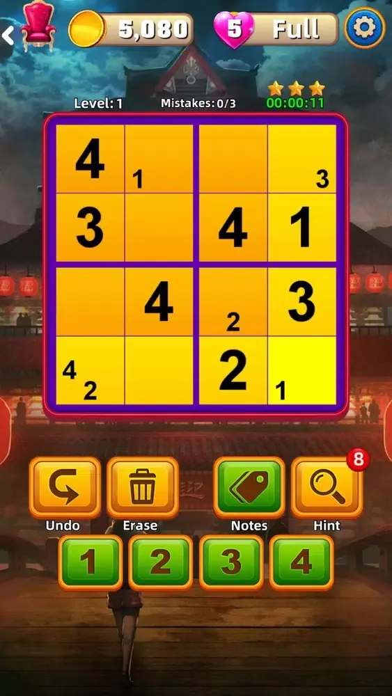 Sudoku-Brain Puzzle Challenge Screenshots