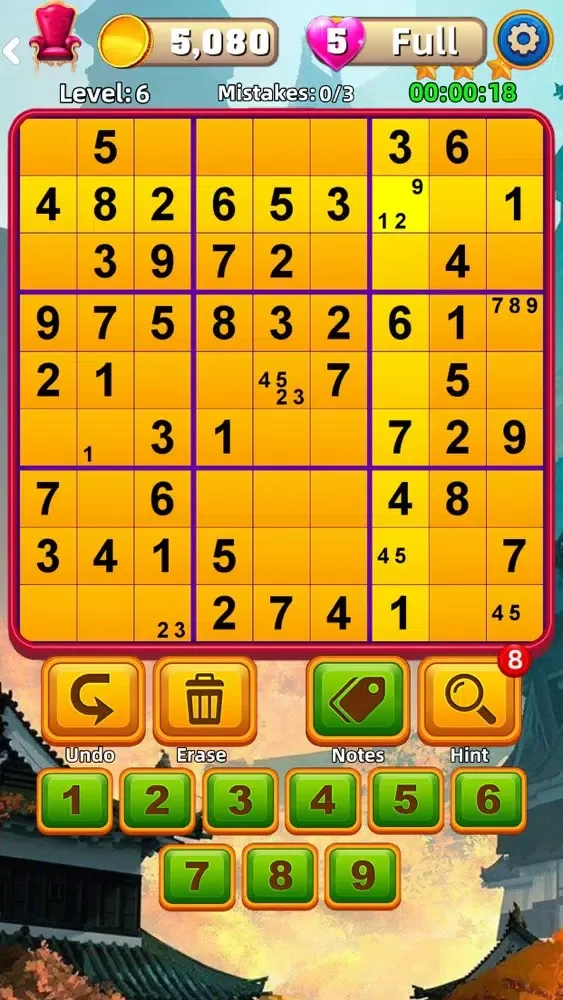 Sudoku-Brain Puzzle Challenge Screenshots