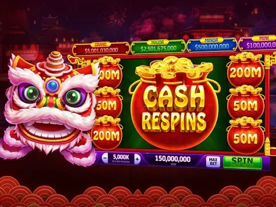 Tangkapan layar Cash Respin Slots Casino Games iPad 