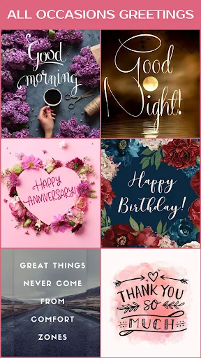 Captures d'écran de Greeting Cards All Occasions