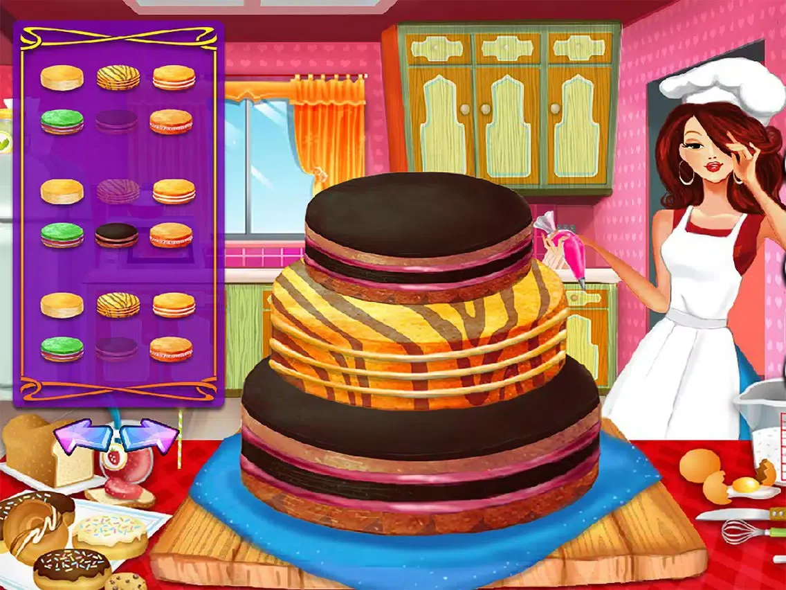 Realistic Wedding Cake Decor games cooking girl iPad  Screenshots