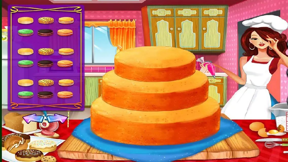 Realistic Wedding Cake Decor games cooking girl Screenshots