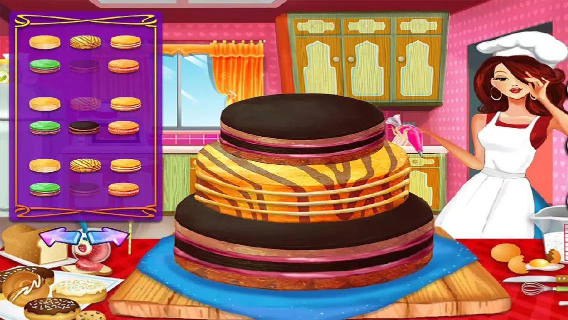 Realistic Wedding Cake Decor games cooking girl Screenshots