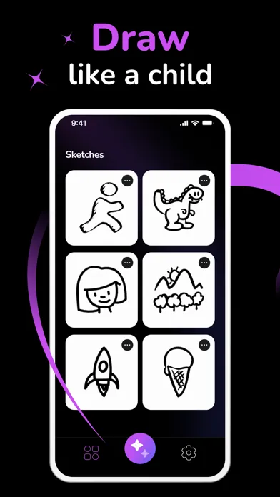 Zrzuty ekranu RealTime Drawing by ArtFlow AI