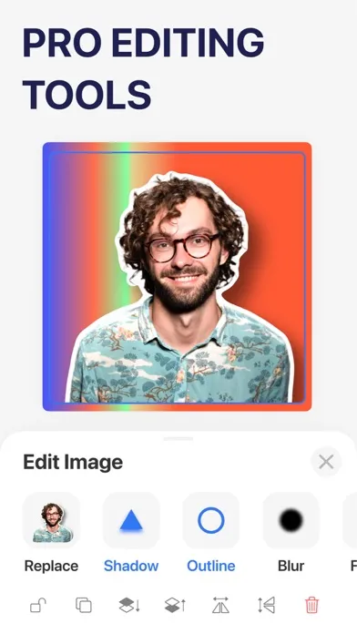 Capturas de tela do Background Editor - Bg Changer