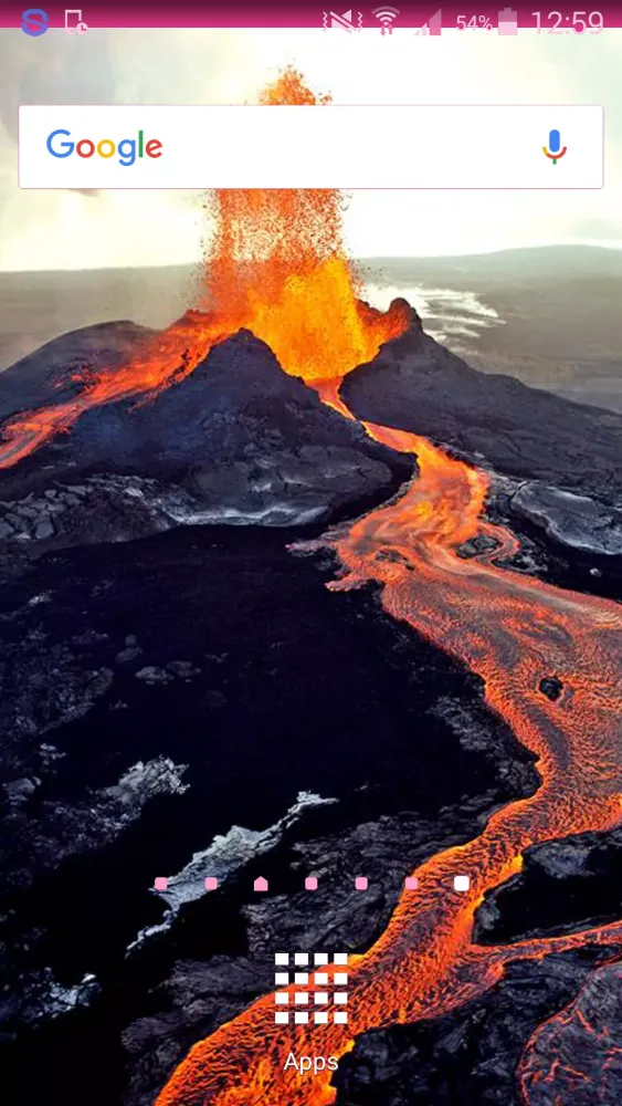Volcano Wallpapers Ekran Görüntüleri