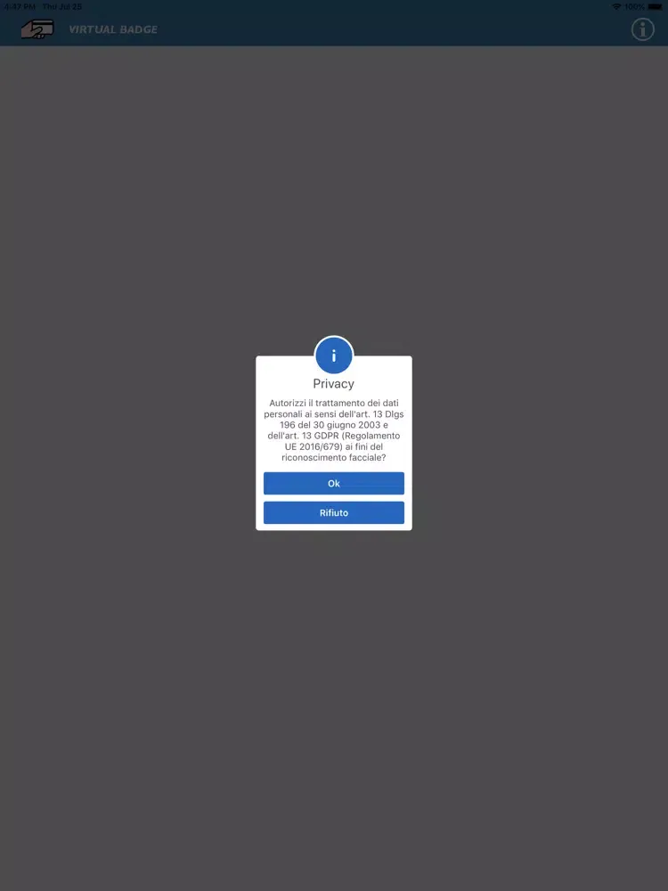 Virtual Badge iPad  Ekran Görüntüleri