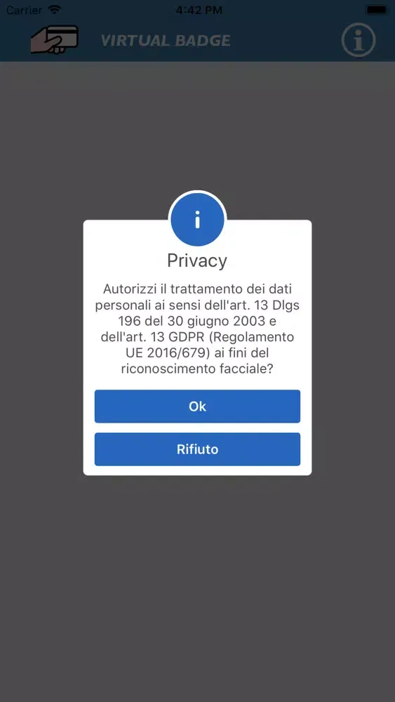 Virtual Badge Ekran Görüntüleri