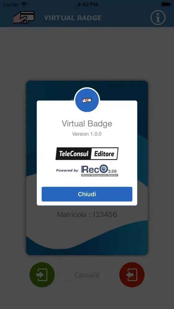 Virtual Badge Ekran Görüntüleri