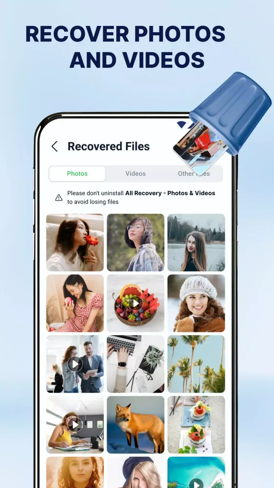 All Recovery - Photos & Videos Screenshots