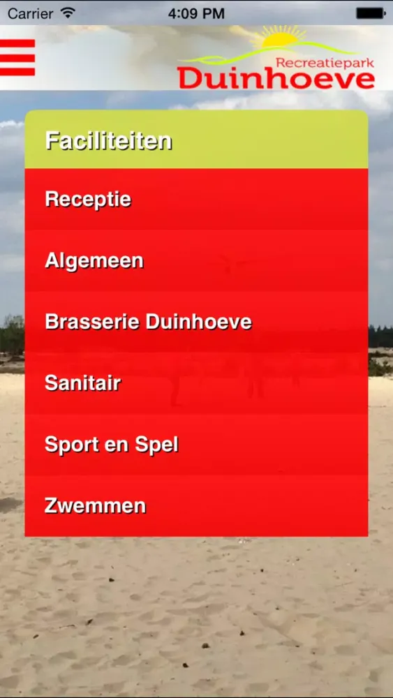 Capturas de tela do Recreatiepark Duinhoeve