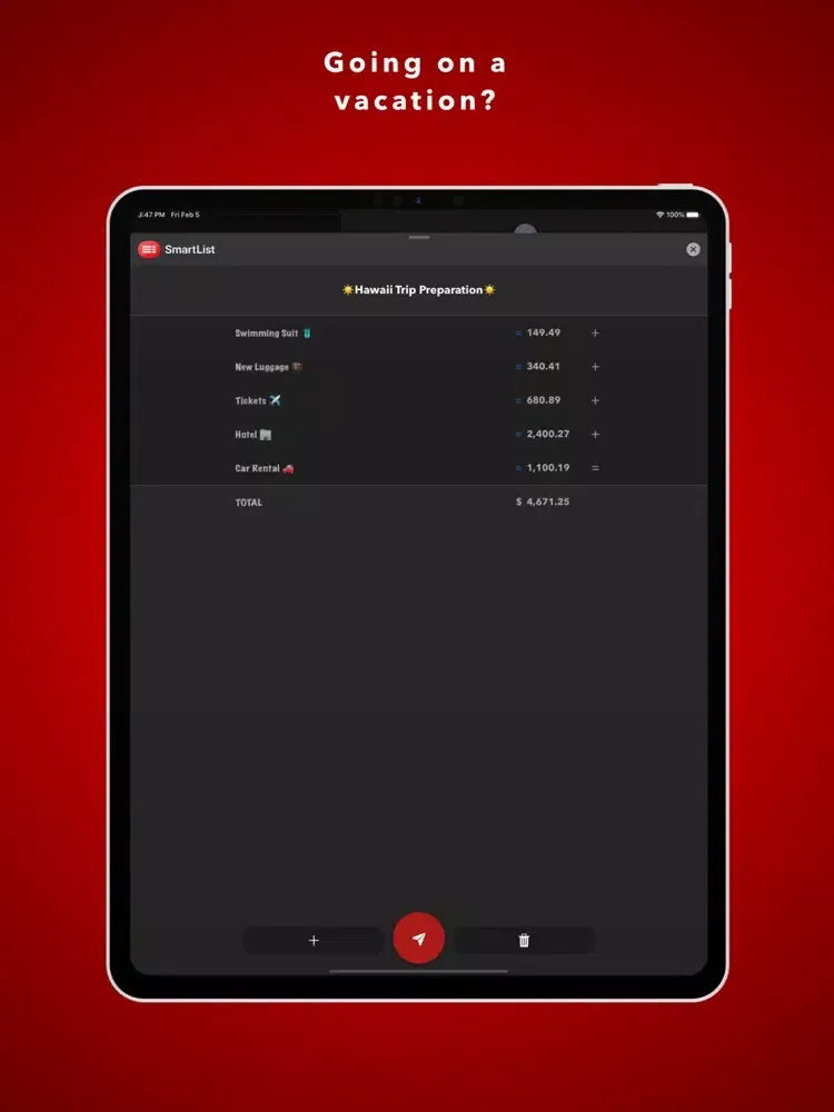 Smart-List for iMessage iPad  스크린샷