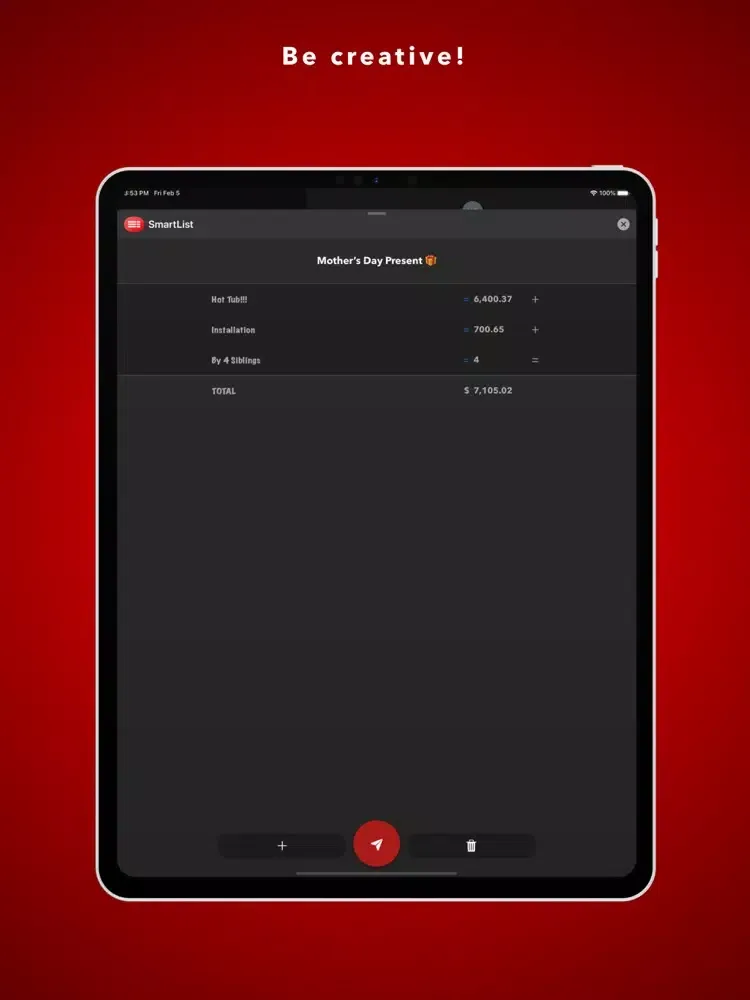 Smart-List for iMessage iPad  스크린샷