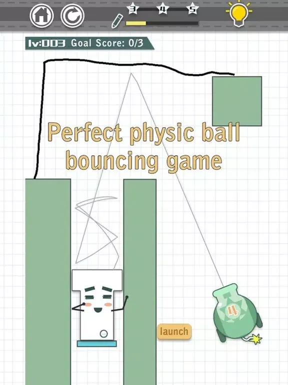 Ảnh chụp màn hình của Rush In! Ball iPad 