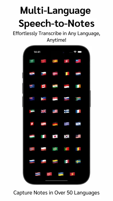 Speech Notes: AI Voice Notes Ekran Görüntüleri