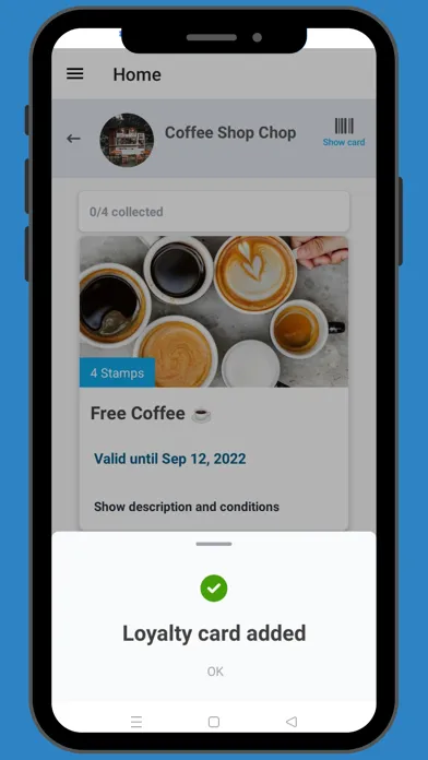 REDEEM-ME Digital Loyalty Card স্ক্রিনশট