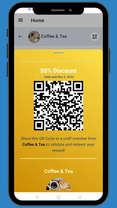 REDEEM-ME Digital Loyalty Card স্ক্রিনশট