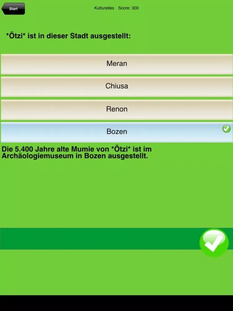 Italien Universal iPad  Screenshots