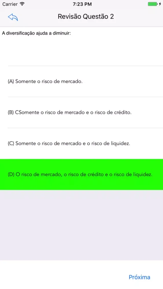 Simulado CPA 10 OFFLINE - 2019 Ekran Görüntüleri