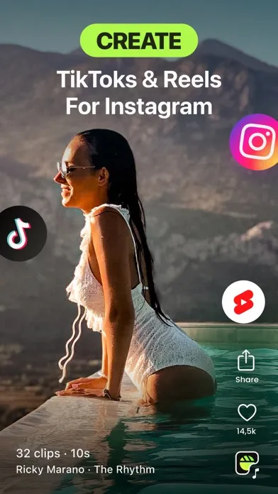 ภาพหน้าจอของ Reels Maker for Instagram・BEAT
