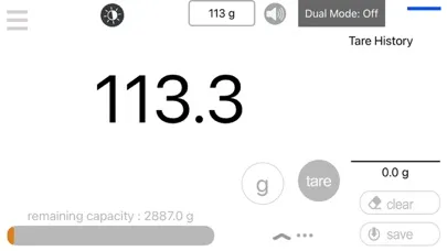 Ảnh chụp màn hình của Baking Scale