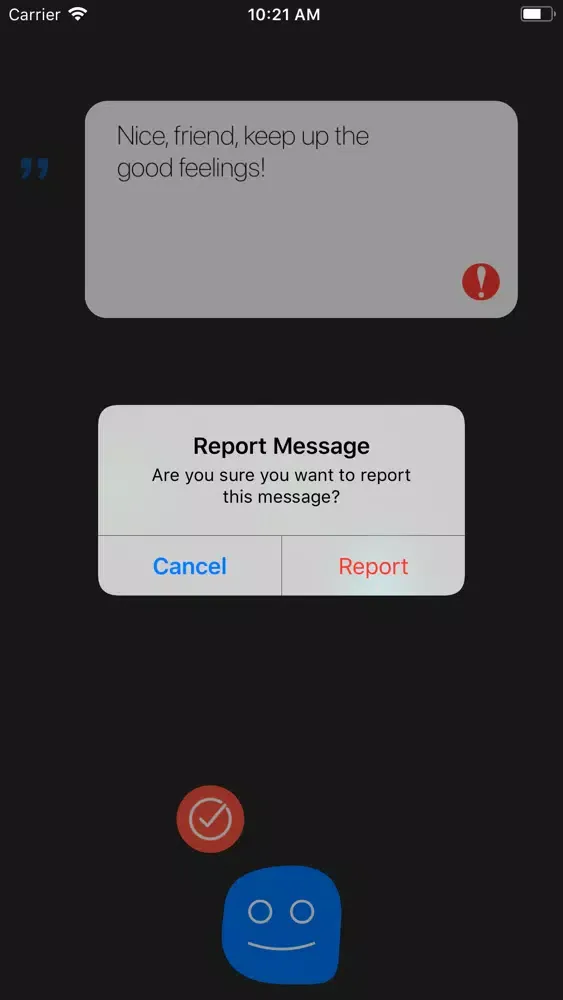 Zrzuty ekranu refUge App