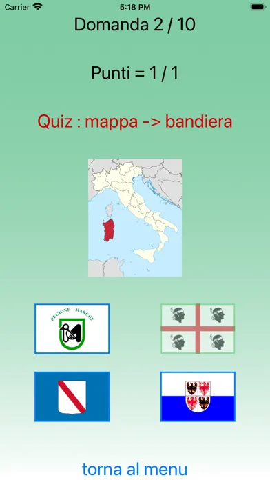 Regioni e provincie d'Italia स्क्रीनशॉट