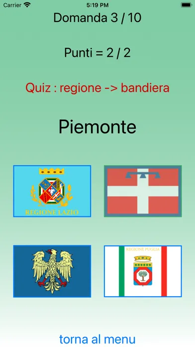 Regioni e provincie d'Italia स्क्रीनशॉट