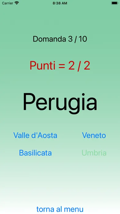 Regioni e provincie d'Italia स्क्रीनशॉट