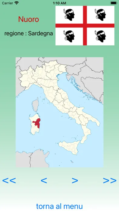 Regioni e provincie d'Italia स्क्रीनशॉट