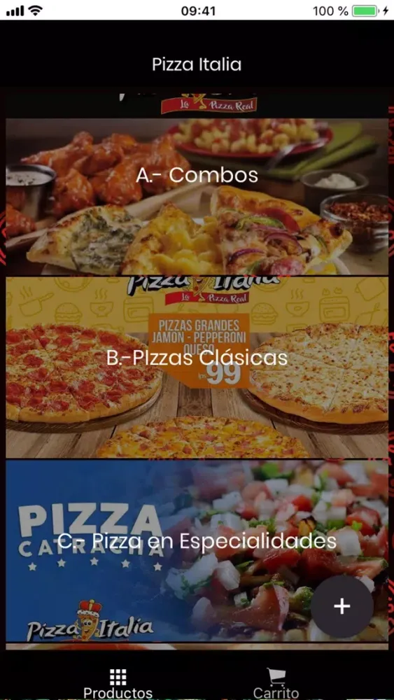 Pizza Italia Ekran Görüntüleri