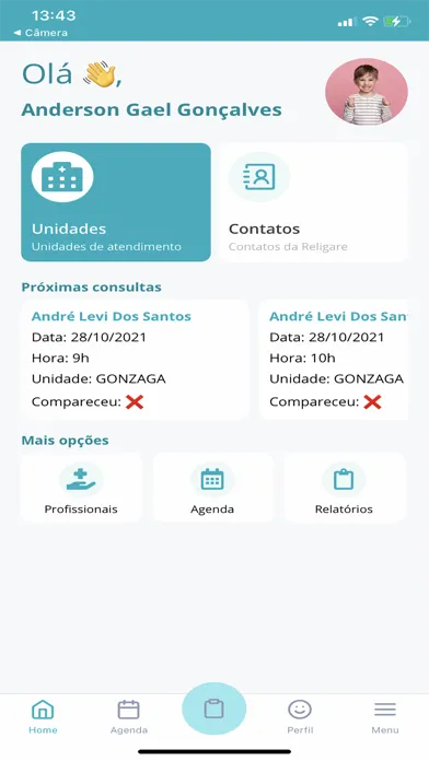 Tangkapan skrin Conecta Religare