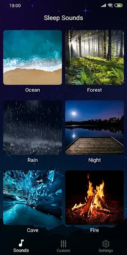 Sleep Sounds - relaxing sounds Screenshots